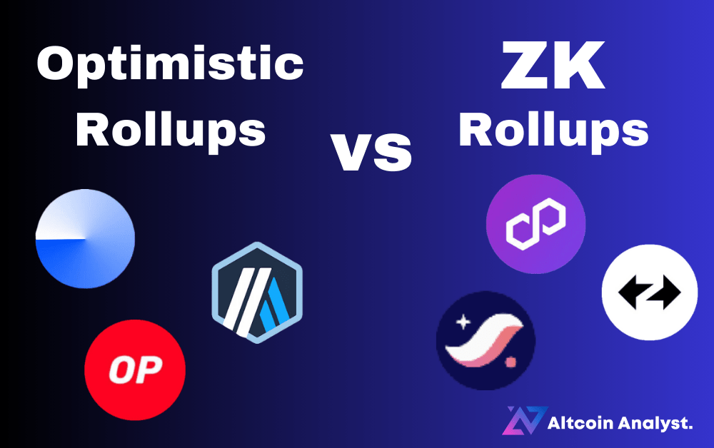 Optimistic rollups vs ZK rollups | optimistic rollups | ZK rollups 